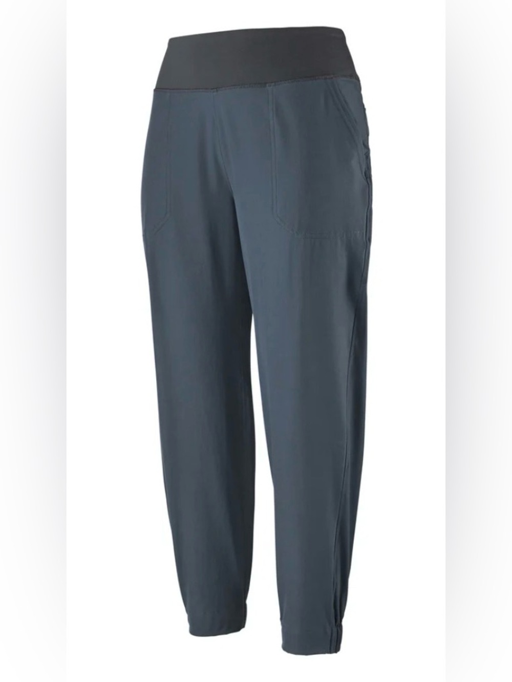 PATAGONIA W's Happy Hike Studio Pants in Smolder Blue Size Large